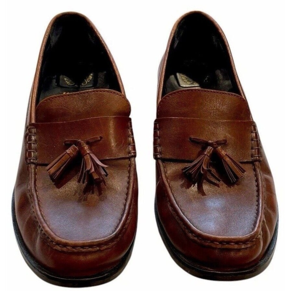 Cole‎ Haan Pinch LoaferTassel Classic Mens Size 11 M Brown Leather Shoes